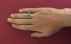 انگشتر زمرد هندی مرغوب شاهزاده مردانه دست ساز-7