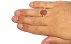 انگشتر عقیق یمنی قرمز یازهرای اطهر مردانه دست ساز [یا زهرای اطهر]-7