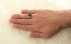 انگشتر عقیق یمنی قرمز درشت برجسته مردانه دست ساز-5