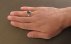 انگشتر یاقوت کبود طرح دورچنگ مردانه دست ساز-7