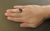 انگشتر عقیق یمنی قرمز جذاب مردانه-6