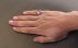 انگشتر عقیق یمنی کبود جذاب خوش رنگ دست ساز-6