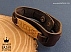 دستبند چرم طبیعی طرح گوچی جذاب زیبا-1
