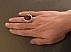 انگشتر عقیق یمنی قرمز الماس تراش طرح سلطنتی مردانه دست ساز-6