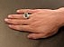 انگشتر توپاز سوئیس طرح کلاسیک فاخر مردانه دست ساز-6