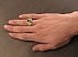 انگشتر زبرجد دورچنگ زیبا مردانه دست ساز-6