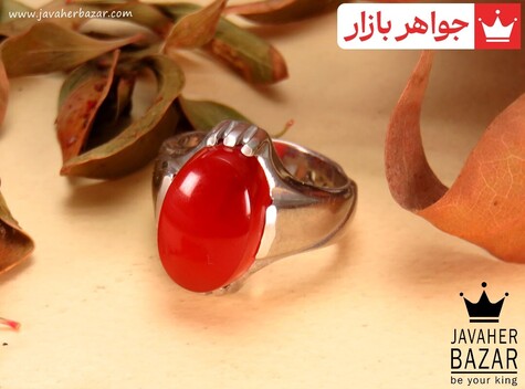 انگشتر سنگ ماه تولد خرداد مردانه