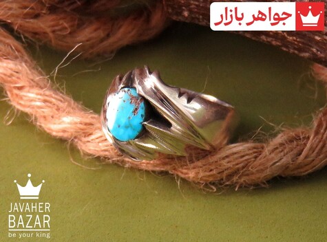 انگشتر سنگ ماه تولد اسفند مردانه