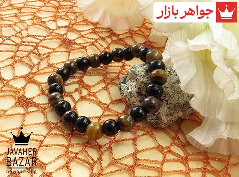 دستبند سنگ ماه تولد شهریور زنانه
