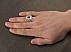 انگشتر آمتیست فاخر مردانه دست ساز با برلیان اصل-6