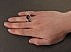 انگشتر عقیق یمنی قرمز طرح صفوی ارزشمند مردانه دست ساز-6