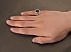 انگشتر یاقوت آفریقایی قرمز اشرافی مردانه دست ساز-6