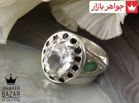 انگشتر سنگ ماه تولد آذر مردانه