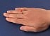 انگشتر عقیق یمنی نارنجی مردانه دست ساز [رزق و روزی » و من یتق الله]-6