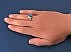 انگشتر یاقوت استار سنتاتیک مردانه دست ساز-6