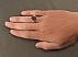 انگشتر عقیق یمنی قرمز مردانه دست ساز [یا رقیه]-6