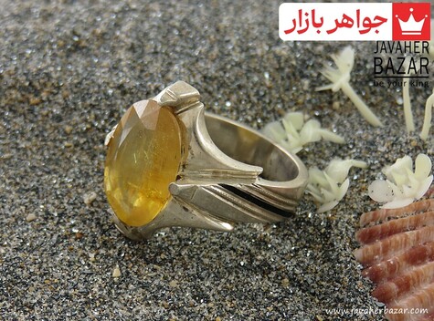 عکس انگشتر یاقوت مردانه