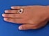 انگشتر آمتیست لوکس مردانه دست ساز با برلیان اصل-6