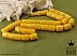 تسبیح سندلوس آلمان زرد 33 دانه استوانه ای-1