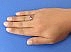 انگشتر یاقوت آفریقایی صورتی طرح صفوی مردانه دست ساز-6