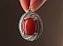 مدال عقیق یمنی قرمز فاخر-5