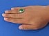 انگشتر عقیق سبز طرح یاشار مردانه-6