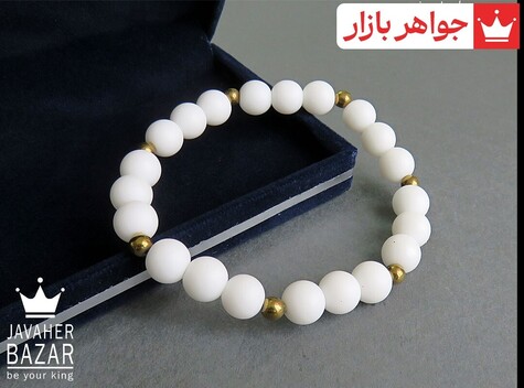 دستبند سنگ ماه تولد خرداد زنانه