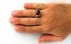انگشتر عقیق یمنی قرمز رکاب صفوی مردانه دست ساز-8