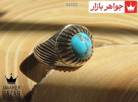 انگشتر سنگ ماه تولد اسفند مردانه