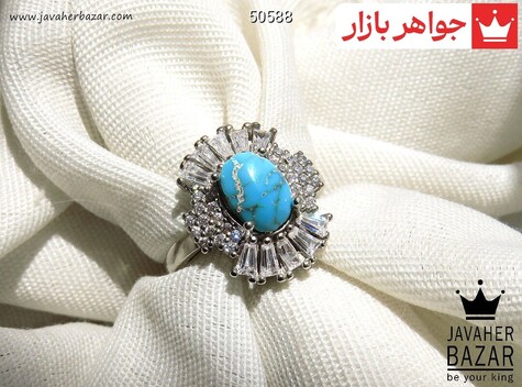 انگشتر سنگ ماه تولد شهریور زنانه