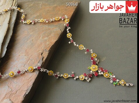 عکس سینه ریز یاقوت زرد