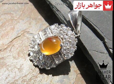 مدال سنگ ماه تولد دی زنانه