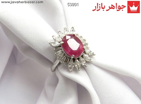 انگشتر سنگ ماه تولد تیر زنانه
