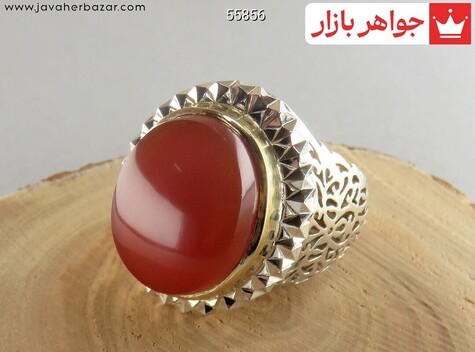انگشتر سنگ ماه تولد آبان مردانه