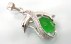 مدال چشم گربه سبز طرح دلفین-2