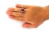 انگشتر عقیق یمنی قرمز خوش رنگ برجسته رکاب هنر دست مردانه دست ساز [محمد رسول الله علی ولی الله]-8