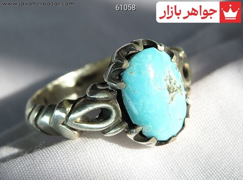انگشتر سنگ ماه تولد اسفند مردانه
