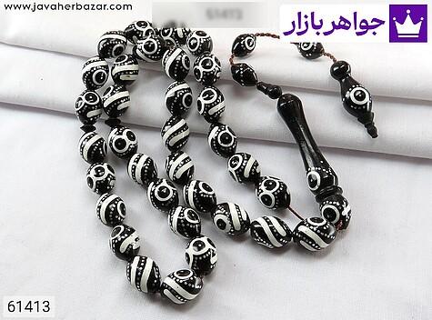 عکس تسبیح سیاه 33 دانه