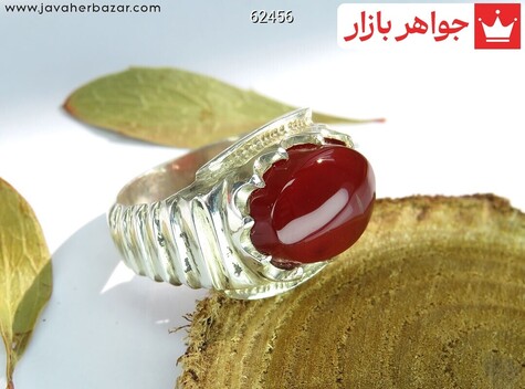 انگشتر سنگ ماه تولد آبان مردانه