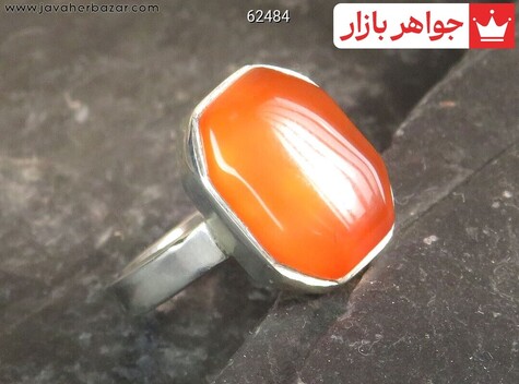 انگشتر سنگ ماه تولد تیر مردانه
