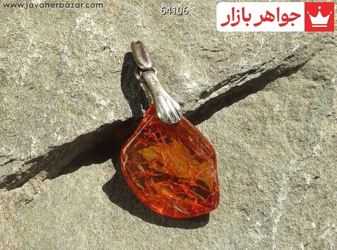مدال کهربا نارنجی