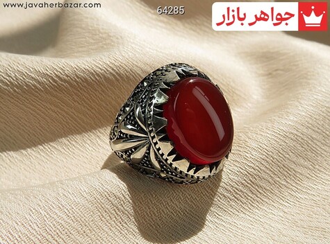 انگشتر سنگ ماه تولد خرداد مردانه