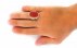 انگشتر عقیق یمنی قرمز خوش رنگ مردانه دست ساز [رزق و روزی » و من یتق الله]-5