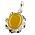 مدال نقره عقیق زرد شرف الشمس دست ساز