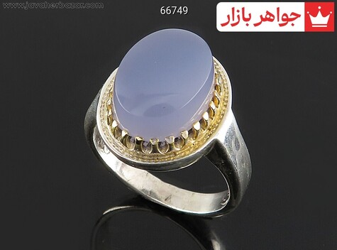 انگشتر سنگ ماه تولد دی مردانه