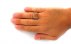 انگشتر عقیق یمنی زرد درشت رکاب هنر دست مردانه دست ساز [شرف الشمس]-7