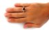 انگشتر عقیق یمنی قرمز صفوی مردانه دست ساز-6