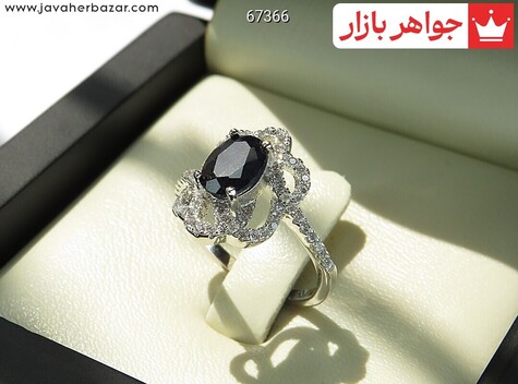 عکس انگشتر سنگ ماه تولد آذر زنانه