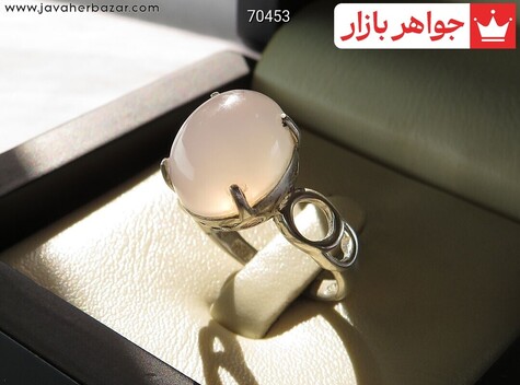 انگشتر سنگ ماه تولد شهریور زنانه