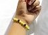 دستبند جید و جاسپر زرد زنانه-4
